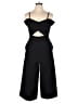 XOXO Solid Black Jumpsuit Size XL - photo 1