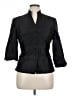 Jenne Maag 100% Silk Black Silk Blazer Size 12 - photo 1