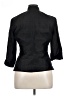 Jenne Maag 100% Silk Black Silk Blazer Size 12 - photo 2