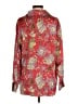 Zara Paisley Red Long Sleeve Blouse Size S - photo 2