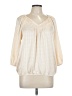 Ember Ivory 3/4 Sleeve Blouse Size L - photo 1