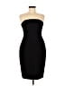 Whistles Solid Black Cocktail Dress Size 6 - photo 1