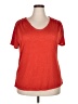 Modern Lux Red Short Sleeve Top Size XXL - photo 1