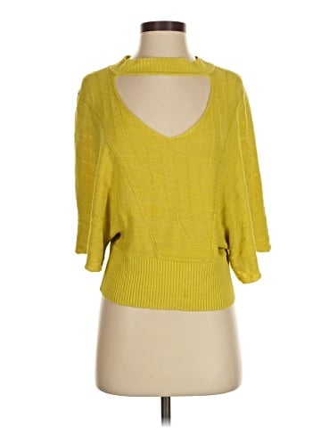 Knitted & Knotted Pullover Sweater (view 1)