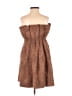 Mustard Seed Chevron-herringbone Brown Cocktail Dress Size S - photo 2