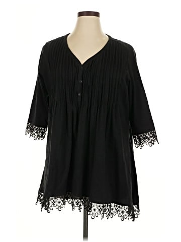 Woman Within Casual Dress (view 1)