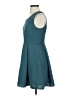 Uniqlo 100% Polyester Solid Teal Casual Dress Size S - photo 5