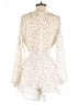 Fashion Polka Dots Ivory Romper Size M - photo 2