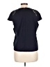 leo & ugo Black Short Sleeve Blouse Size 12 (4) - photo 2