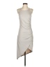 Elia Cher Solid Gray Cocktail Dress Size 4 - photo 1