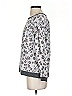 Knox Rose Animal Print Silver Pullover Sweater Size S - photo 5
