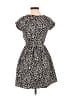Zara Animal Print Black Casual Dress Size XS - photo 2
