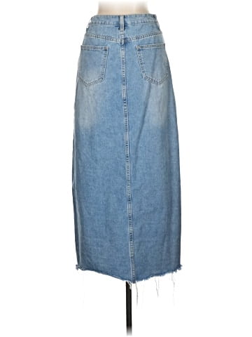 Cider Denim Skirt (view 2)
