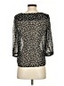 Laura Clement Collection Black 3/4 Sleeve Blouse Size 4 - photo 2