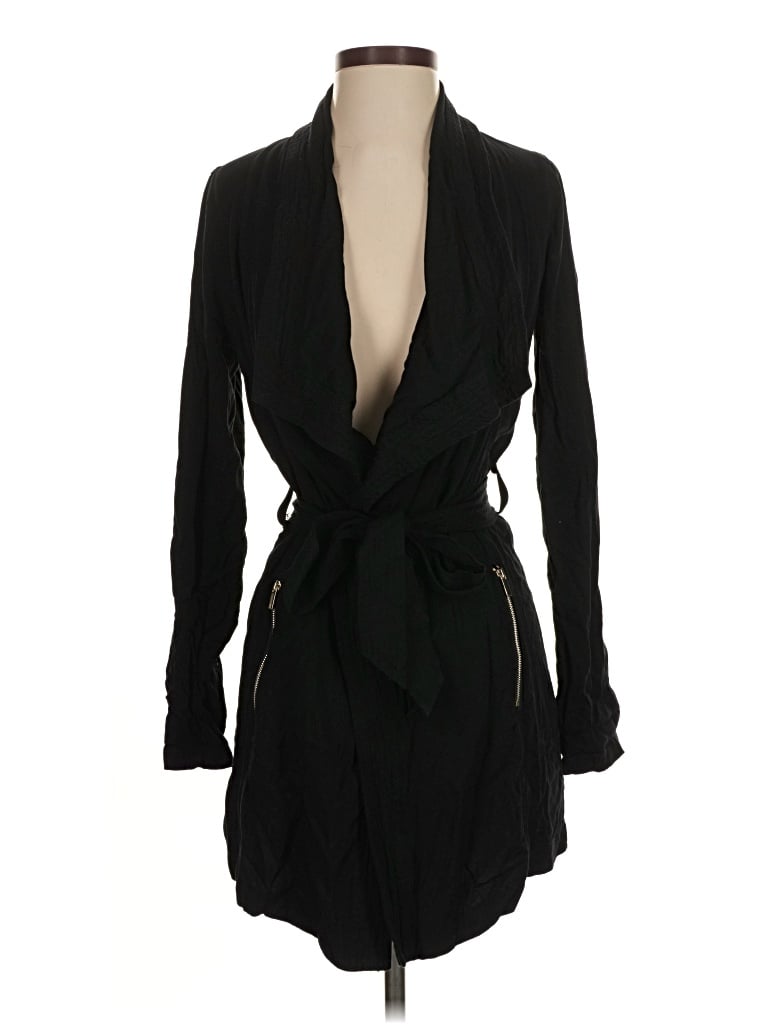 Pre-owned Dynamite Coat In Black