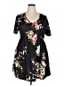 Unbranded Black Short Sleeve Blouse Size XXL - photo 1