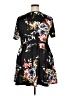 Unbranded Black Short Sleeve Blouse Size XXL - photo 2