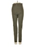 Hue Solid Green Active Pants Size S - photo 2