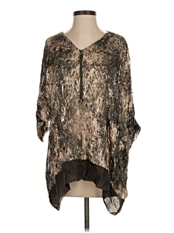 Gold Hawk 3/4 Sleeve Blouse (view 1)