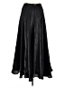 JS Collections Solid Black Formal Skirt Size 14 - photo 2