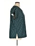 Lands' End Polka Dots Teal Short Sleeve Henley Size 1X - photo 4
