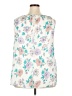 Lane Bryant White Sleeveless Blouse Size 18 - photo 2