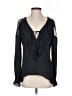 Paige Black Long Sleeve Blouse Size S - photo 1