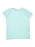 Assorted Brands Solid Teal Blue Short Sleeve T-Shirt Size 14 - 16 - photo 1