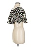 Truth 100% Polyester Black Short Sleeve Blouse Size M - photo 5