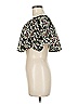Truth 100% Polyester Black Short Sleeve Blouse Size M - photo 4