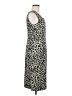 Maya Brooke Animal Print Gray Cocktail Dress Size 8 - photo 4