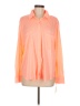 Willow & Clay Color Block Orange Long Sleeve Blouse Size M - photo 1