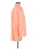 Willow & Clay Color Block Orange Long Sleeve Blouse Size M - photo 4