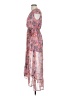 Unbranded 100% Polyester Paisley Pink Cocktail Dress Size XS - photo 5