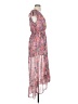 Unbranded 100% Polyester Paisley Pink Cocktail Dress Size XS - photo 4