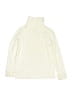 Lands' End 100% Cotton Ivory Long Sleeve Turtleneck Size 10 - 12 - photo 2