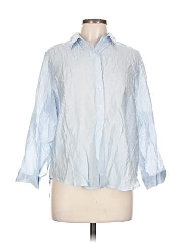 Love Notes 3/4 Sleeve Button-Down Shirt (view 1)