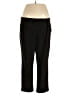 JW Solid Black Dress Pants Size 18w - photo 1