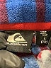 Quiksilver 100% Polyester Blue Fleece Jacket Size 7 - 8 - photo 3