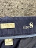 J.Crew Factory Store Blue Khakis Size 8 - photo 3