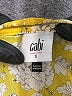 CAbi 100% Polyester Yellow 3/4 Sleeve Blouse Size S - photo 7