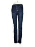 White House Black Market Solid Blue Jeans Size 4 - photo 1