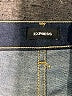 Express Chevron-herringbone Blue Jeans Size 4 - photo 6
