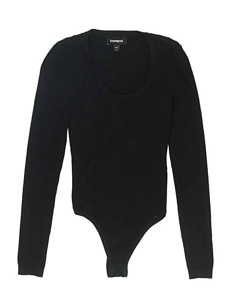 Pre-owned Express Bodysuit In Black
