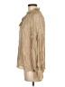 Haute Hippie 100% Polyester Tan Long Sleeve Blouse Size M - photo 5