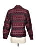 Coldwater Creek Print Burgundy Jacket Size 12 - photo 2