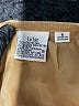 Le Suit 100% Polyester Chevron-herringbone Gold Formal Skirt Size 8 - photo 4