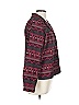 Coldwater Creek Print Burgundy Jacket Size 12 - photo 4