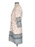 Dina Be 100% Polyester Print Ivory Casual Dress Size XS - photo 5