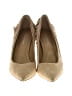 Saks Fifth Avenue Ivory Tan Heels Size 7 1/2 - photo 2